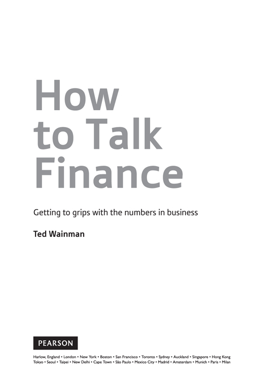 How to Talk Finance