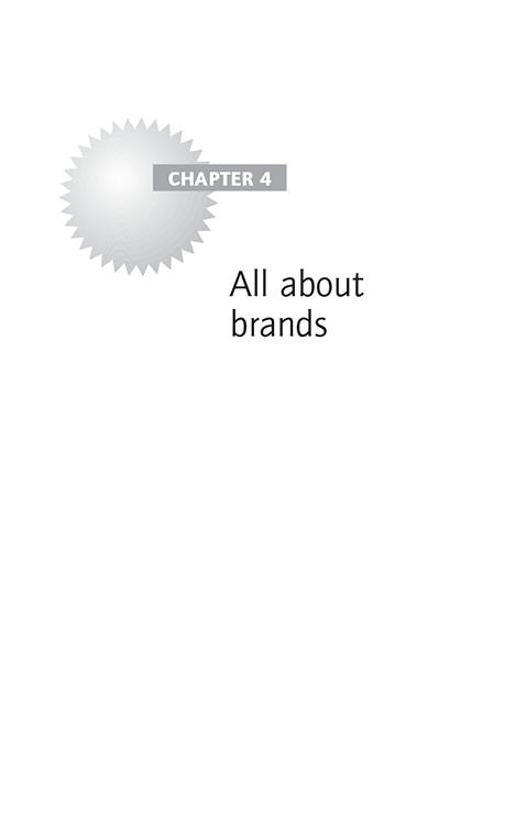 Chapter 4 All about brands