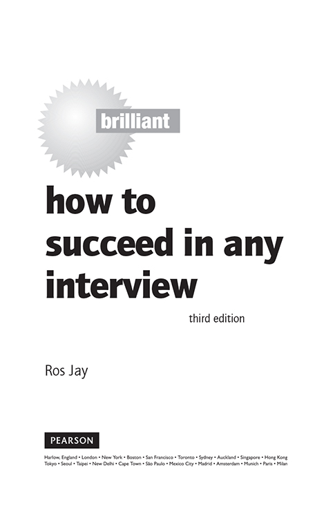 how to succeed in any interview