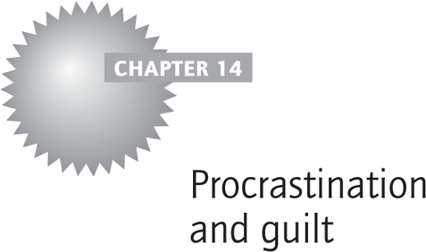 Procrastination and guilt