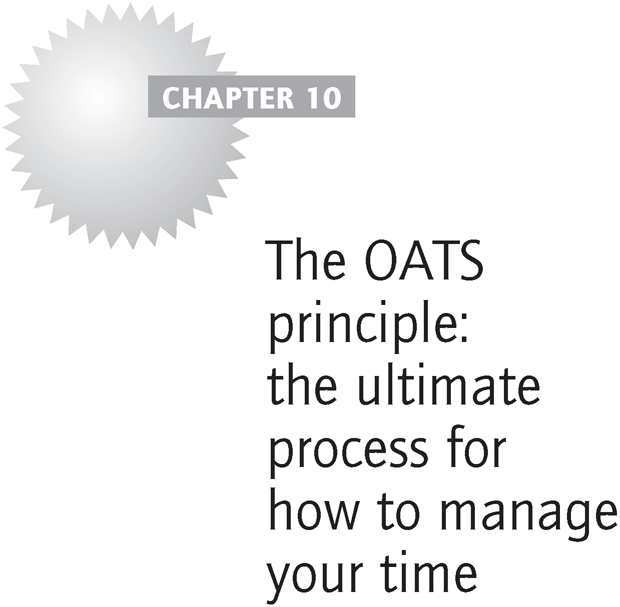 The OATS principle: the ultimate process for how to manage your time
