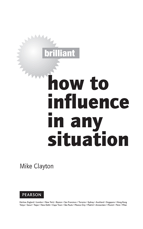 How to Influence in Any Situation