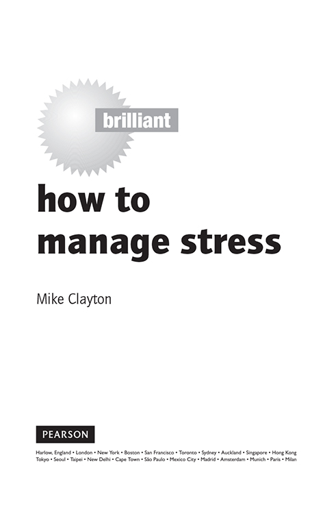 Brilliant how to manage stress