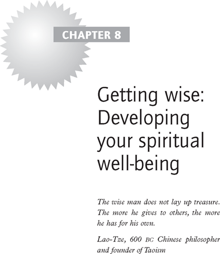Getting wise: Developing your spiritual well-being