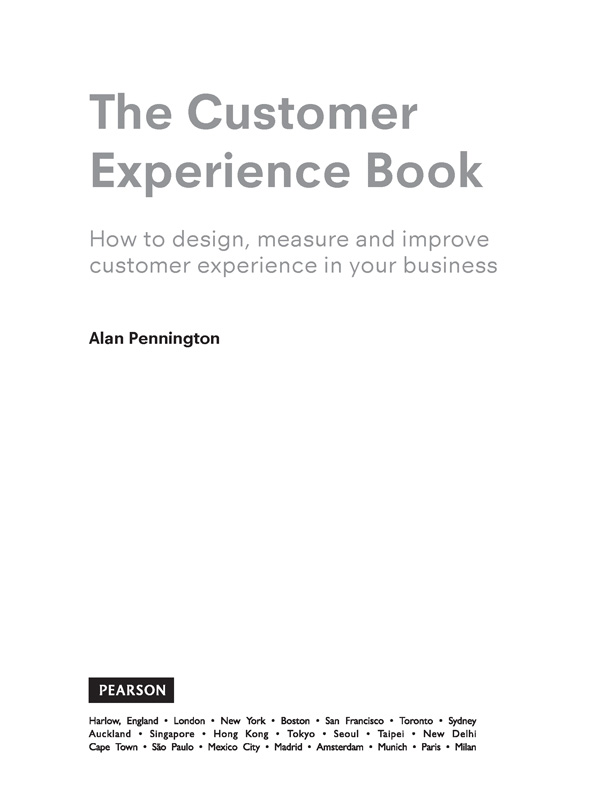The Customer Experience Book