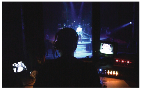 Figure 7.1 The stage manager's view during performances.