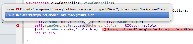 Xcode Fix-it suggesting a correction