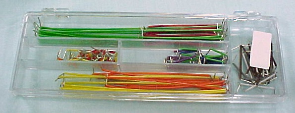 A box of jumper wires