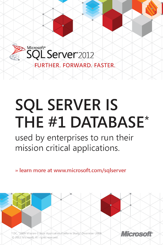 Microsoft SQL Server 2012 ad