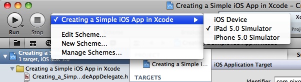 Running your iOS App on iPad Simulator