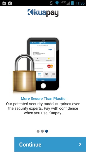 Kuapay could be clearer about its security framework in this walkthrough; it is best to explain this important concept in terms that are general enough for most users to understand, while being as accurate as possible