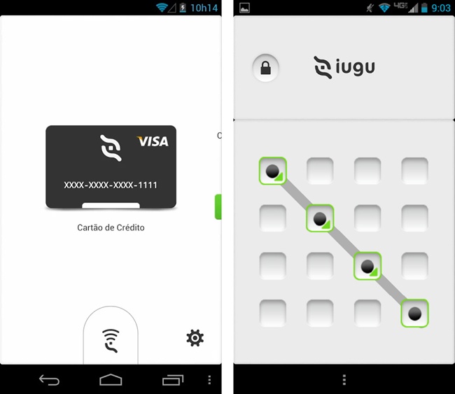 Brazil-based Iugu uses gesture patterns to lock its QR code–based wallet