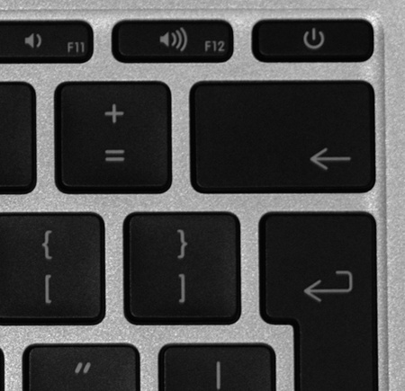 Every Mac’s power button looks like this, although it might be hard to find. The good news: Once you find it, it’ll pretty much stay in the same place.
