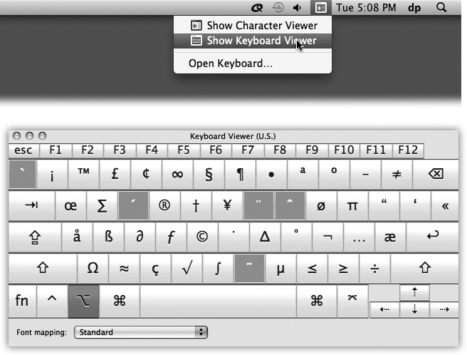 How do you make a Î  symbol? Top: Open Keyboard Viewer by choosing its name from the keyboard (flag) menulet.Bottom: Keyboard Viewer reveals the answer. When you press the Option key, the Keyboard Viewer keyboard shows that the pi character (Î ) is mapped to the P key. To insert the symbol into an open document, just click it in the Keyboard Viewer window.