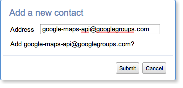 Adding a Google group as a new contact will allow me to access waves in which the group is a participant.