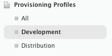 Development profiles