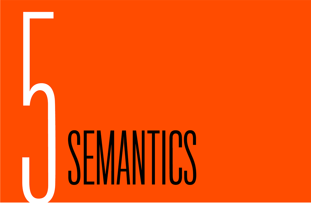 Chapter 5. Semantics