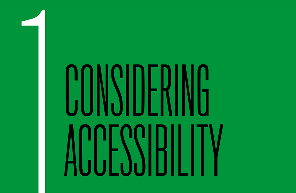 Chapter 1. Considering Accessibility