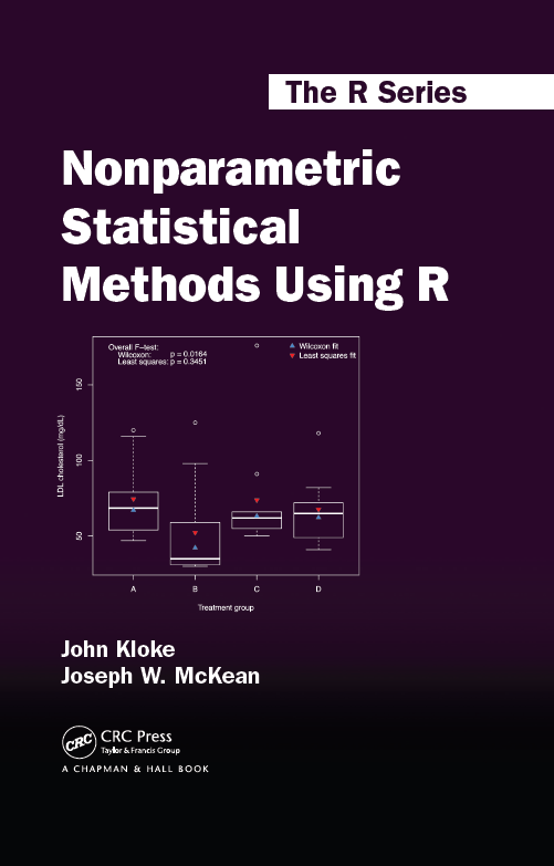 Nonparametric Statistical Methods Using R: cover image