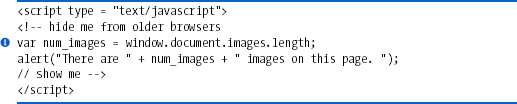 How many images a web page contains