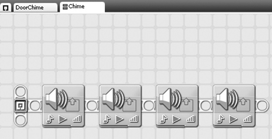 Editing the Chime block