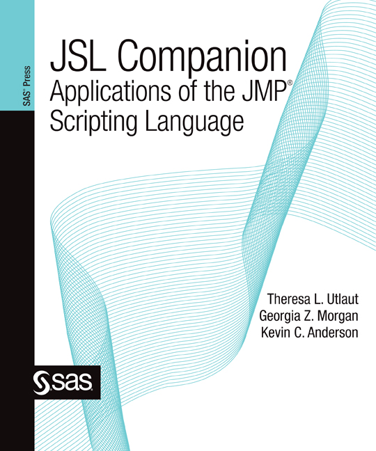 JSL Companion Applications of the JMP Scripting Language