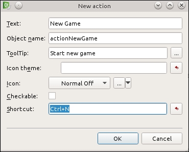 Time for action – the main window of the application