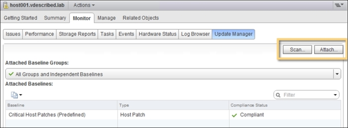 Installing the vSphere Update Manager plugin