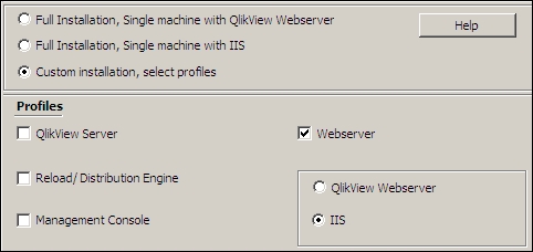 Installing the QlikView Web Service on IIS