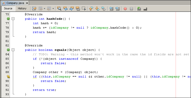 Refactoring Java equals() and hashCode()