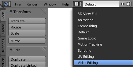 Time for action – preparing a scene in Video Sequence Editor