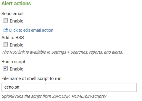 Writing a scripted alert action to process results