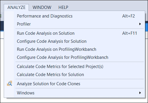 Profiling with Visual Studio