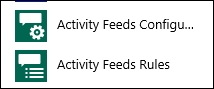 Configuring Activity Feeds