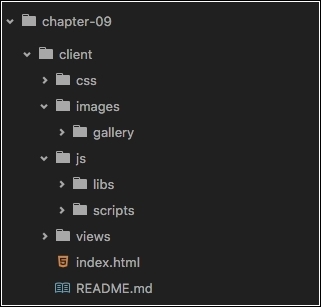 Refactoring the client folder