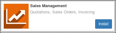 Installing the Sales Management module