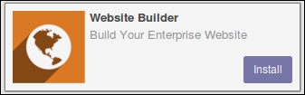 Installing the Odoo Website Builder