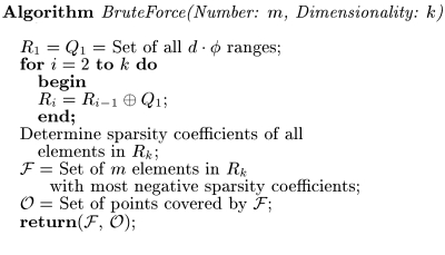 The brute-force algorithm
