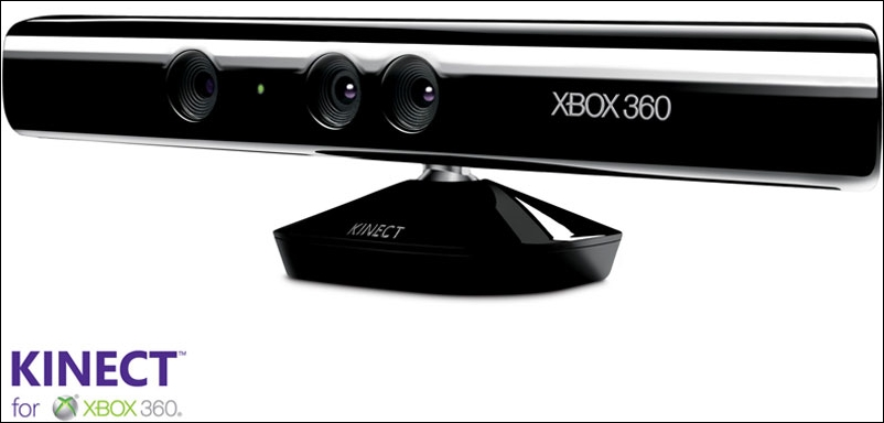 Using the Kinect sensor to view objects in 3D