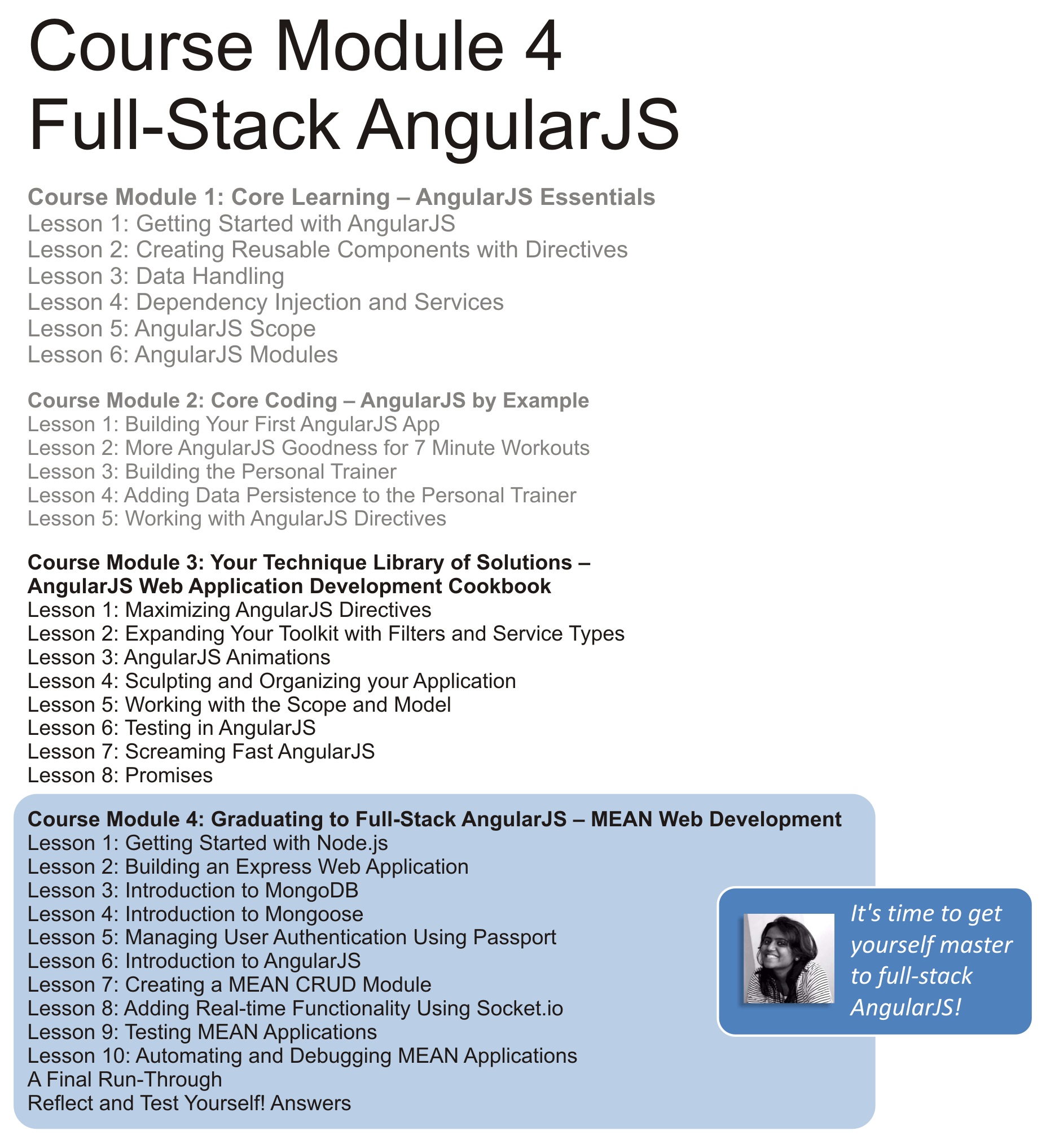 Full-Stack AngularJS – MEAN Web Development