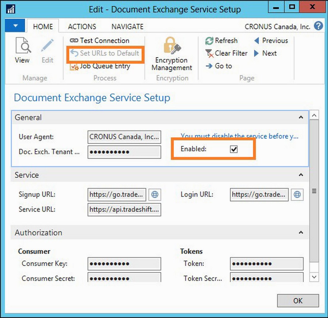 Document exchange service