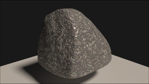 Creating a rock material using procedural textures