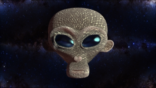 Creating a gray alien skin material with procedurals