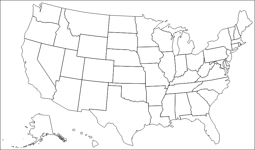 Styling the map of the United States