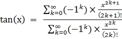 MPI Taylor series tan(x) function