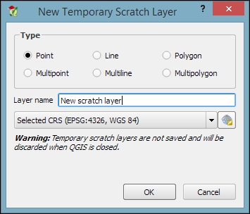 Using temporary scratch layers
