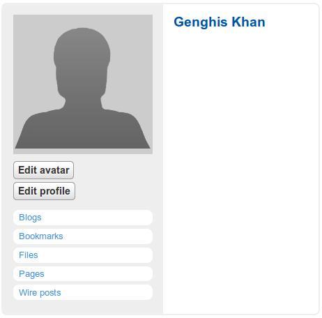 User profiles and avatars