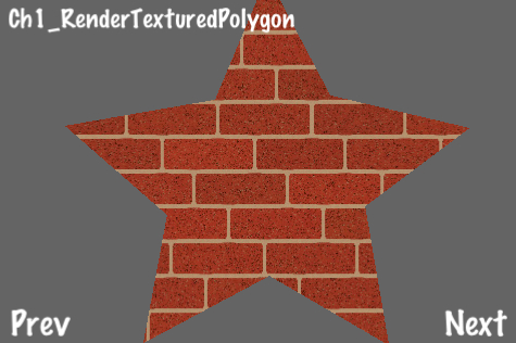 Rendering a texture-filled polygon