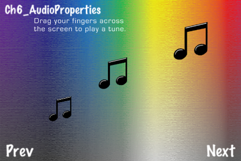 Modifying audio properties