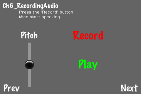 Recording audio